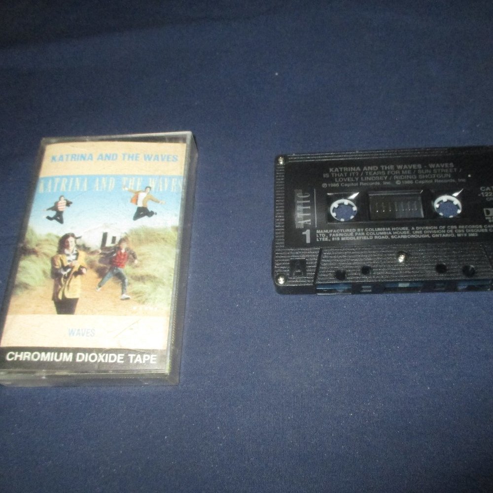 Katrina and The Waves - Waves on cassette (CBS Records / Attic Records, 1986)